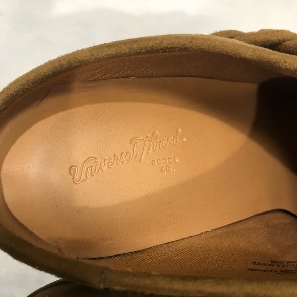 Universal Thread Avis heeled booties | Size 7.5 | Faux suede |Cognac color - Picture 10 of 11